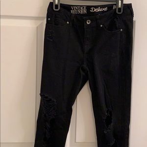 black bf jeans
